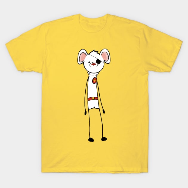 Danger Mouse Guy T-Shirt by funkysmel